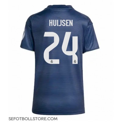 Real Madrid Dean Huijsen #24 Replika Bortatröja Dam 2025-26 Kortärmad Real Madrid Dean Huijsen #24 Replika Bortatröja Dam 2025-26 Kortärmad